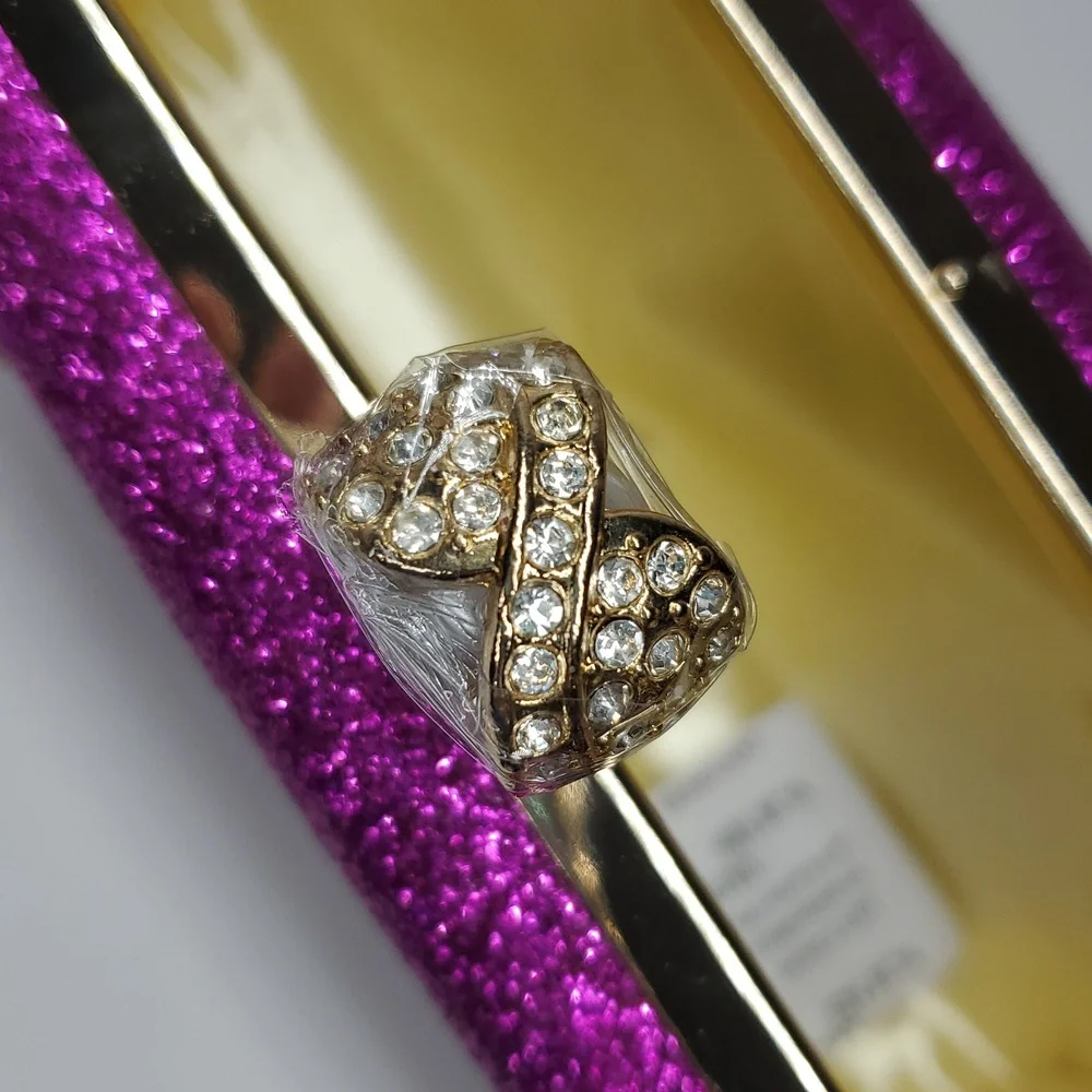 N/A fucshia sparkly